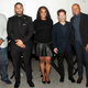 Jelani Cobb, left, O’Shea Jackson Jr, Karan Kendrick, Tim Blake Nelson and Bryan Stevenson.